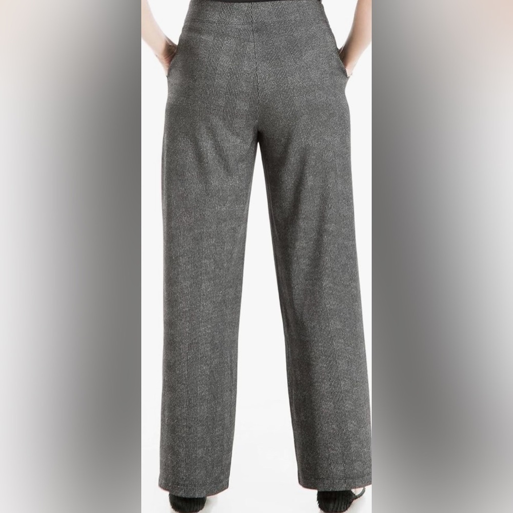 Max Studio Black and White Slim Trousers